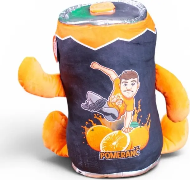Tary Plyšák Drink Pomeranč 30cm