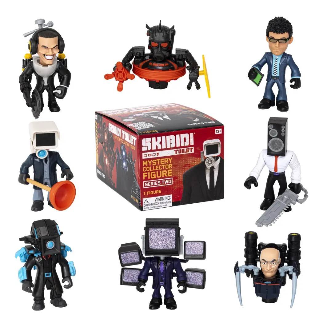 Skibidi Toilet Mystery figurka série 2