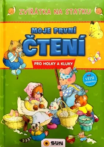Zvířátka na statku - Moje první čtení pro holky a kluky - Ana Serna Vara