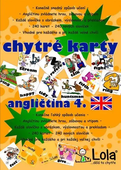 Chytré karty - Angličtina slovíčka 4 - Alexandra Pomazalová