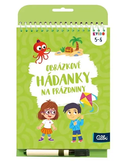 Kvído - Obrázkové hádanky: Na prázdniny - Albi