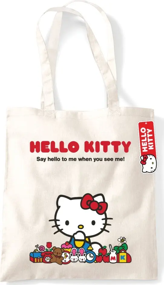 Hello Kitty taška přírodní