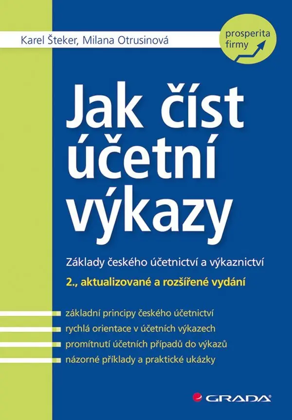 Jak číst účetní výkazy - Základy českého účetnictví a výkaznictví - Milana Otrusinová