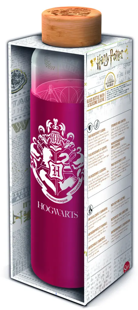 Skleněná láhev na pití s návlekem - Harry Potter 585 ml - EPEE Merch - STOR