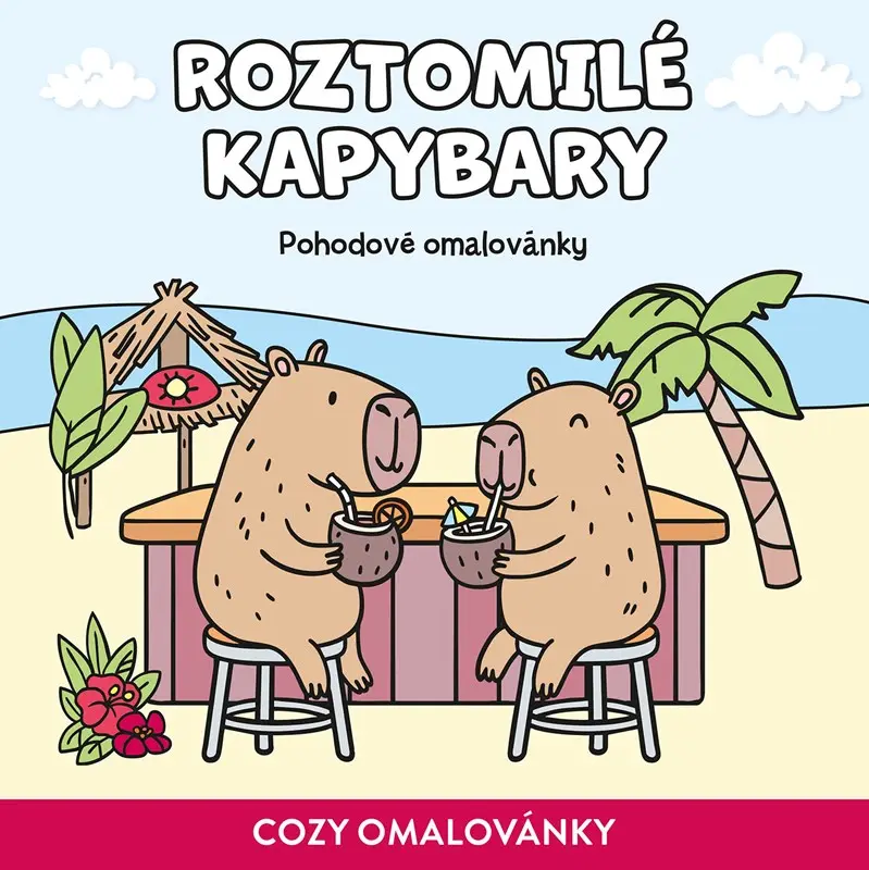 Roztomilé kapybary - COZY omalovánky - kolektiv autorů