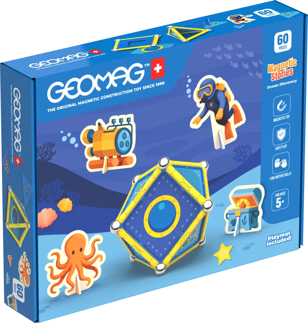 Geomag Stories Oceán 60 dílků - Geomag