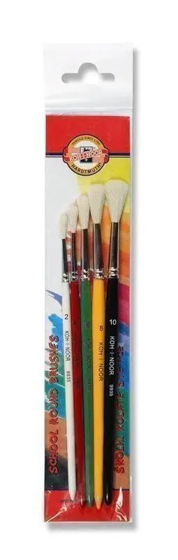 Štětce Koh-i-noor - kulaté, sada ( 2, 4, 6, 8, 10 )