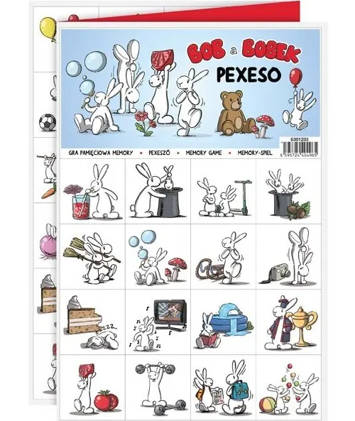 Pexeso MFP 3xA4 Bob a Bobek