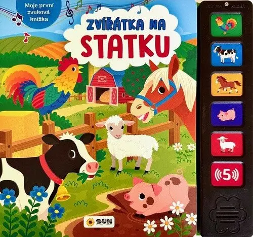 Zvířátka na statku - Moje první zvuková knížka