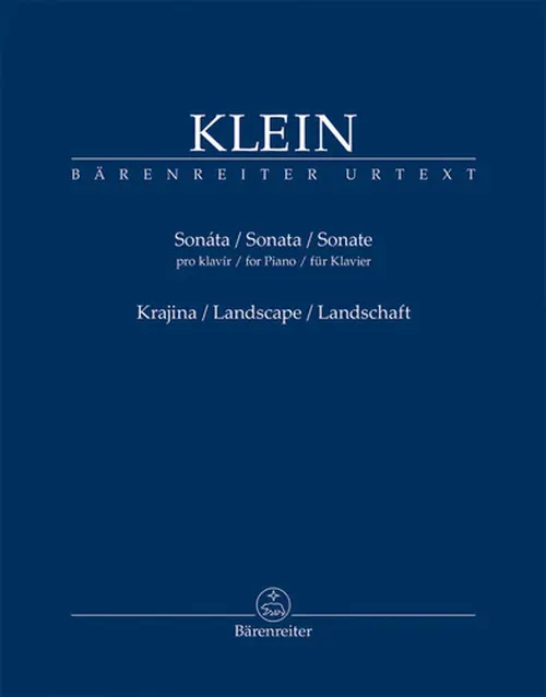 Sonáta pro klavír a Krajina (melodram) - Klein Gideon