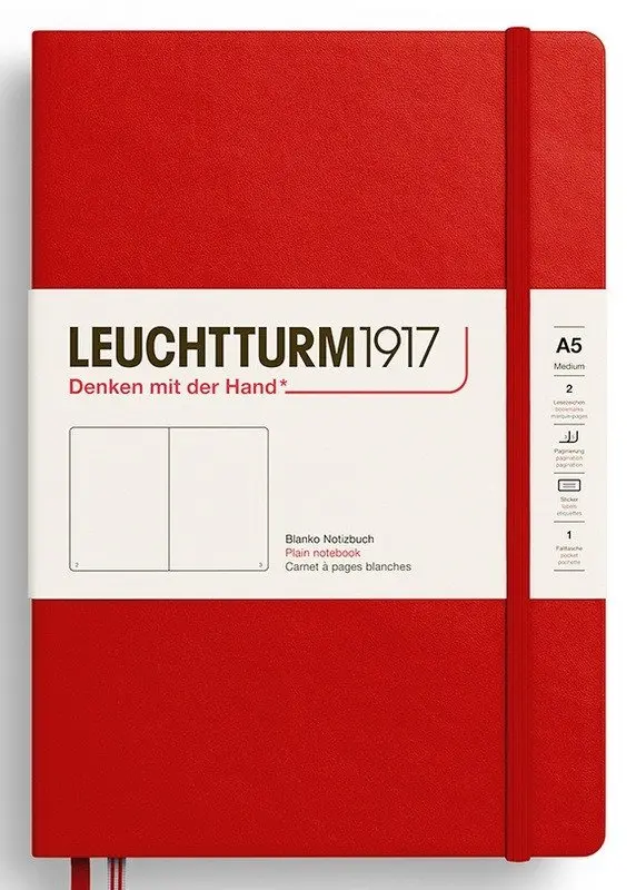 Zápisník Cherry Hardcover Medium (A5) čistý
