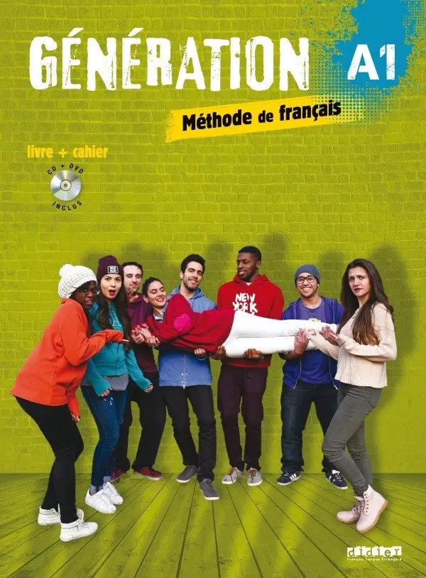 Génération A1 učebnice + pracovní sešit + CD + DVD (komplet) - Marie-Noëlle Cocton