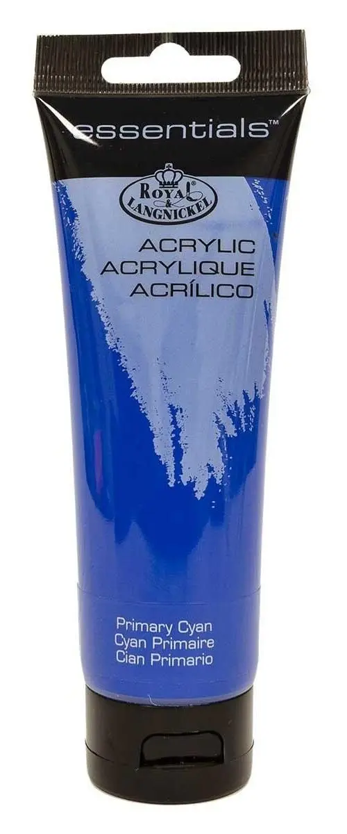 Royal & Langnickel Akrylová barva 120ml PRIMARY CYAN