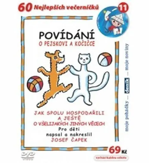 Povídání o pejskovi a kočičce - DVD - Josef Čapek