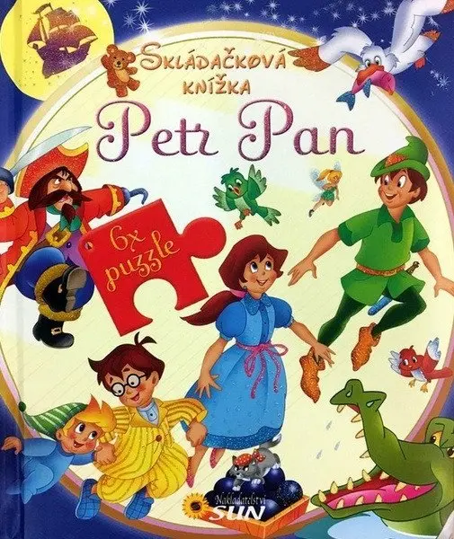 Skládačková knížka - Petr Pan - kolektiv autorů