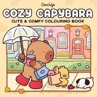 Cozy Capybara - Coco Wyo,Cozy Capybara - Coco Wyo - kniha z kategorie Omaľovávanky
