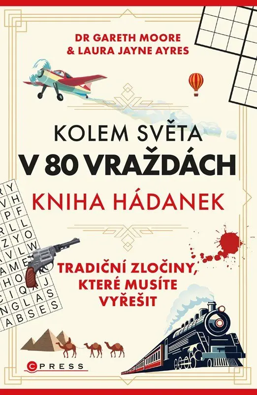 Kolem světa v 80 vraždách - Kniha hádanek - kolektiv autorů