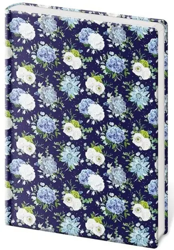 Zápisník Vario A4 linkovaný - Floral