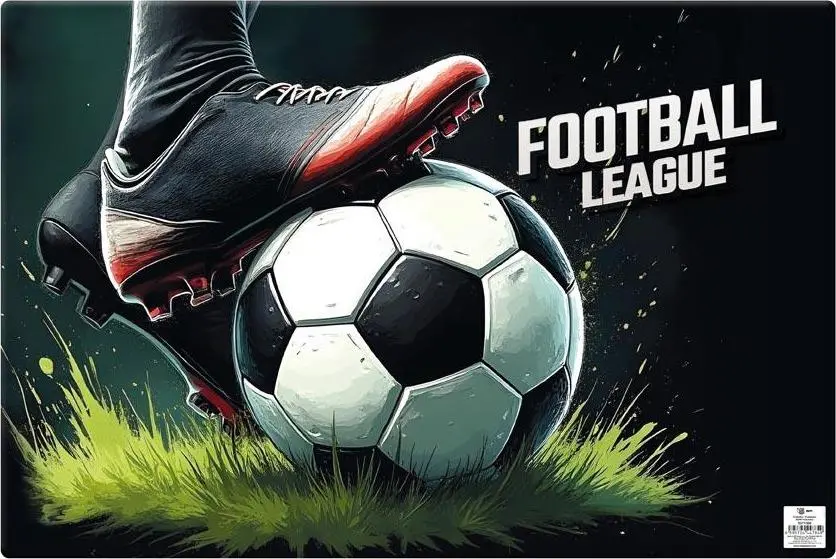 podložka na stůl 60 x 40cm Fotbal