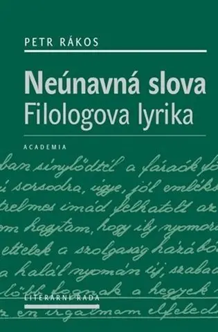 Neúnavná slova - Petr Rákos