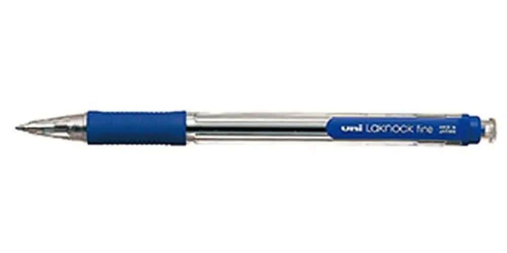 UNI Laknock Fine kuličkové pero 0,7 mm / modré