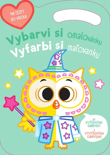 Vybarvi si omalovánku - Sova