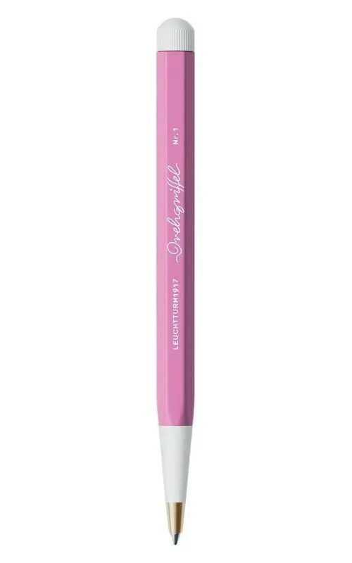 Drehgriffel Nr. 1 - Ballpoint pen with royal blue Indigo, Bubblegum