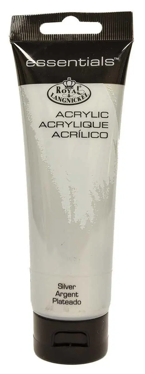 Royal & Langnickel Akrylová barva 120ml SILVER