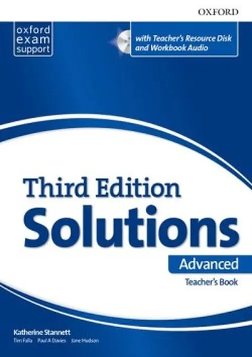 Solutions Advanced Teacher´s Pack 3rd (International Edition) - Katherine Stannert