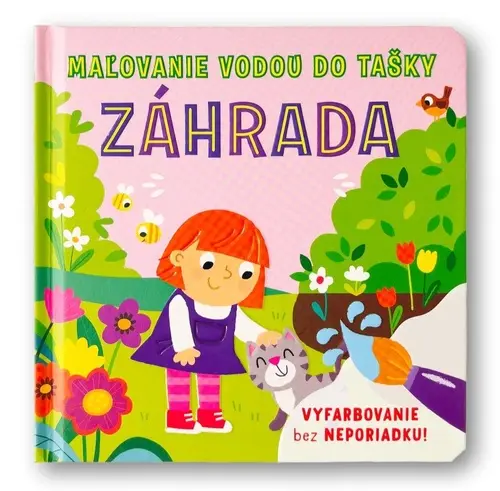 Maľovanie vodou do tašky Záhrada (, 2025)