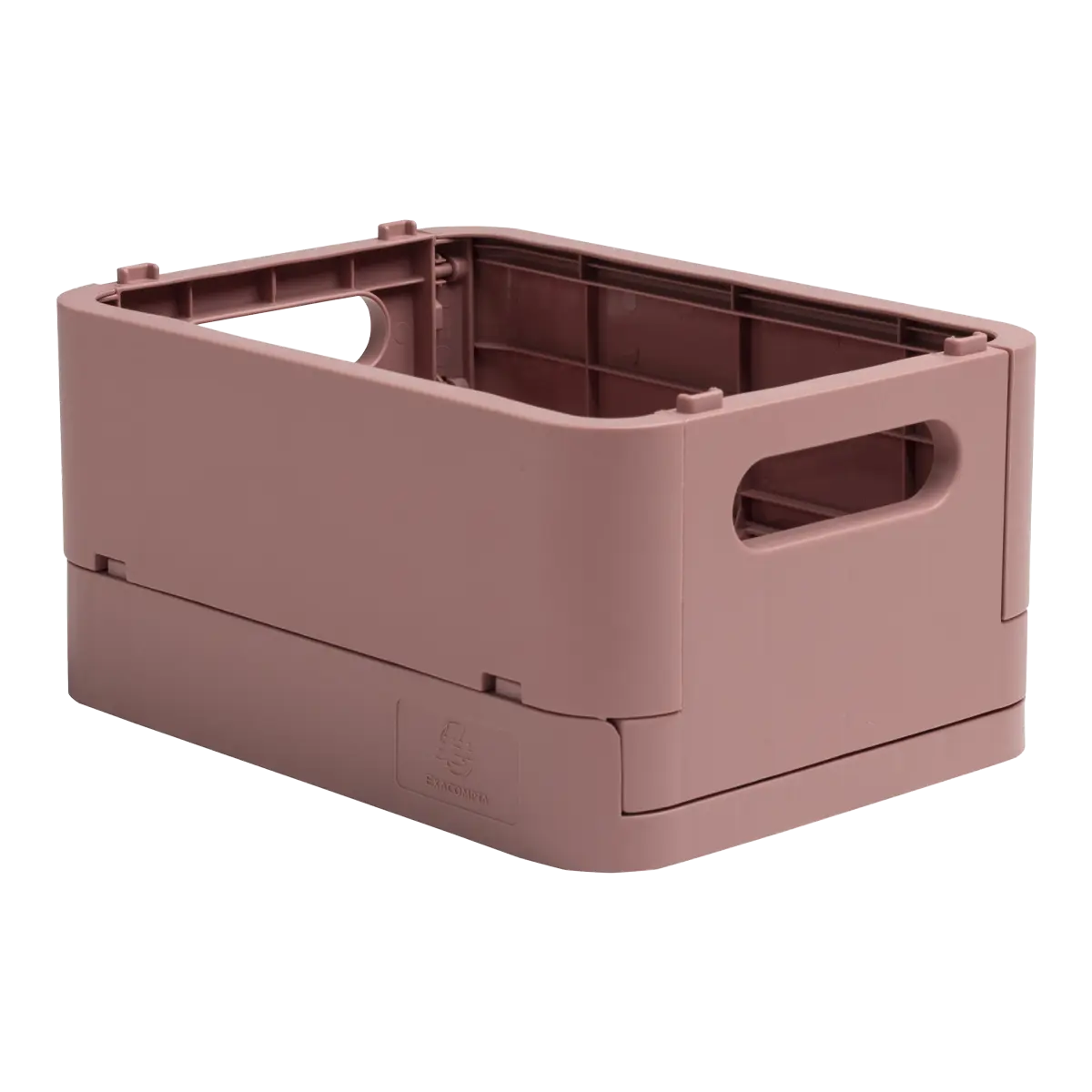 Exacompta skládací úložný box Smart case, recyklovaný PP, MINI, strarorůžový