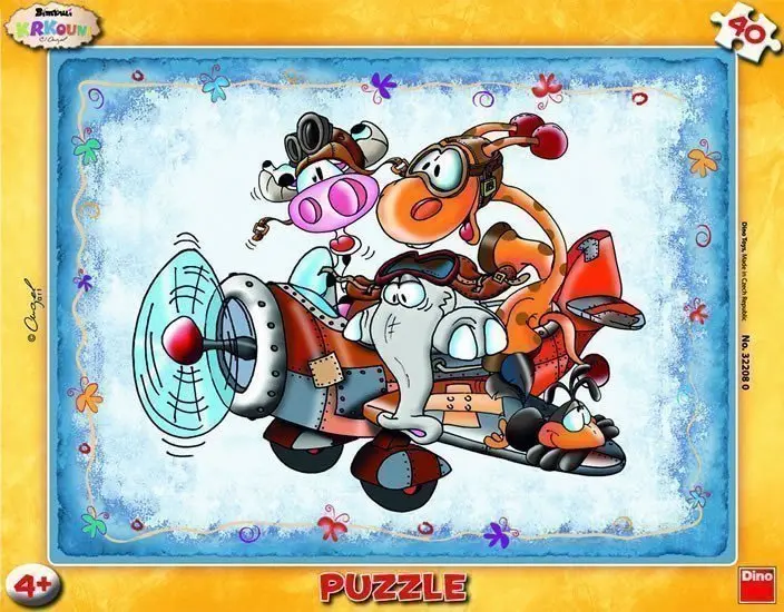 Krkouni - puzzle z kategorie 15 – 60 dielikov