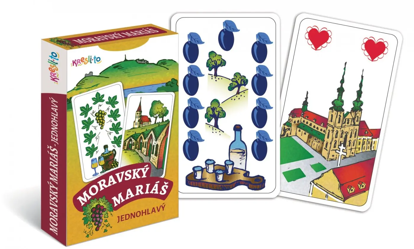 Moravský mariáš / karty jednohlavé - Olga Slívová