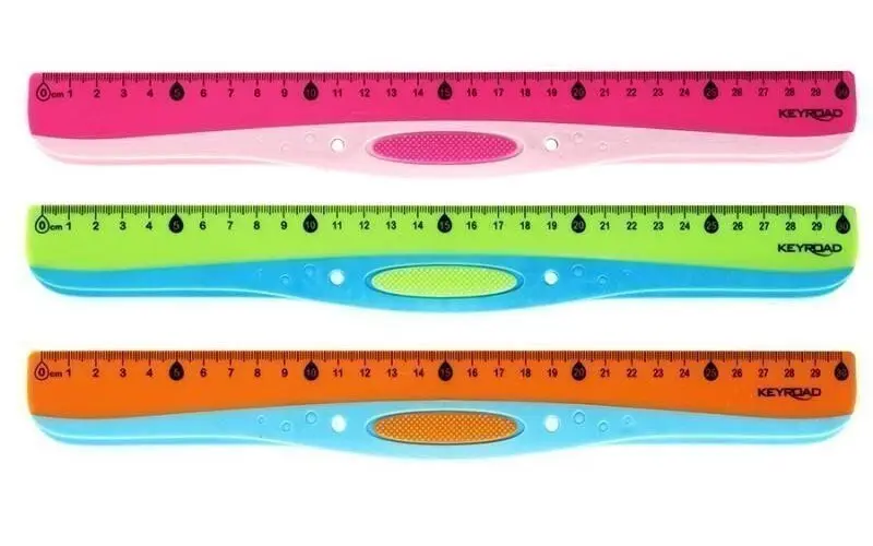 Keyroad Pravítko 30 cm, Easy liner - mix motivů
