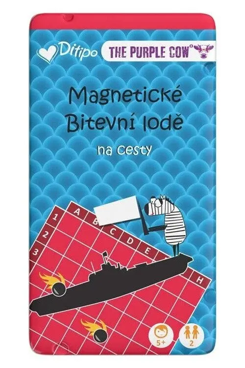 Magnetická hra Bitevní lodě