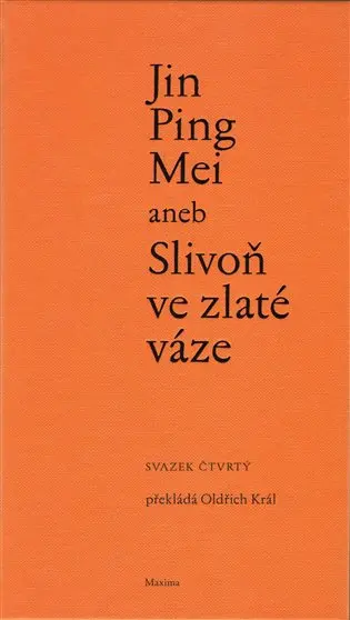 Jin Ping Mei aneb Slivoň ve zlaté váze 4 - neznámý