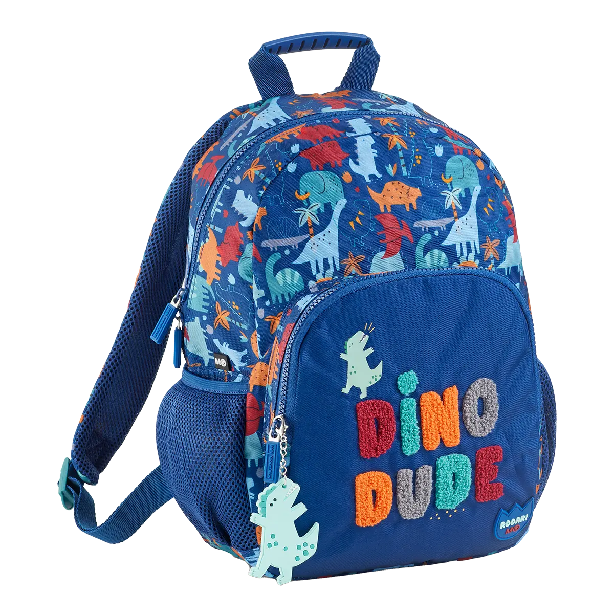 Miquelrius batoh Fun Dino, Double London, 12 l, 2 kapsy, rPET, modrý