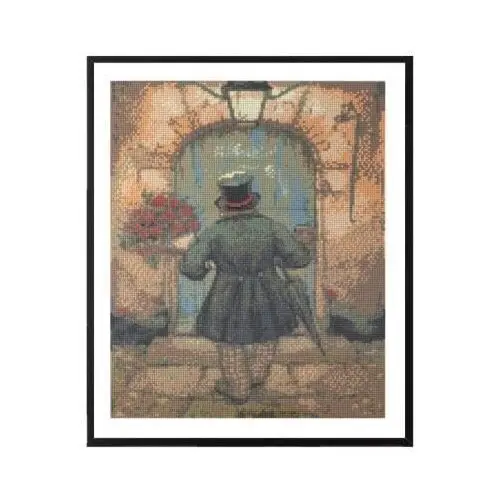 Grafix Diamantové malování 40 x 50 cm - Muž s růžemi