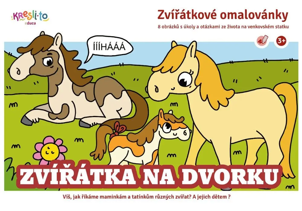 Zvířátka na dvorku - Barbora Křistková