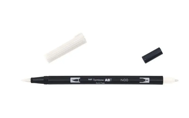 Tombow Oboustranný štětcový fix ABT - colourless Blender