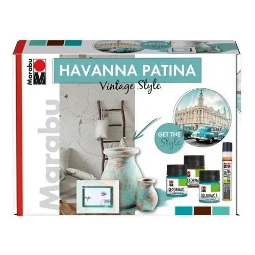 Marabu efektová barva sada HAVANNA PATINA