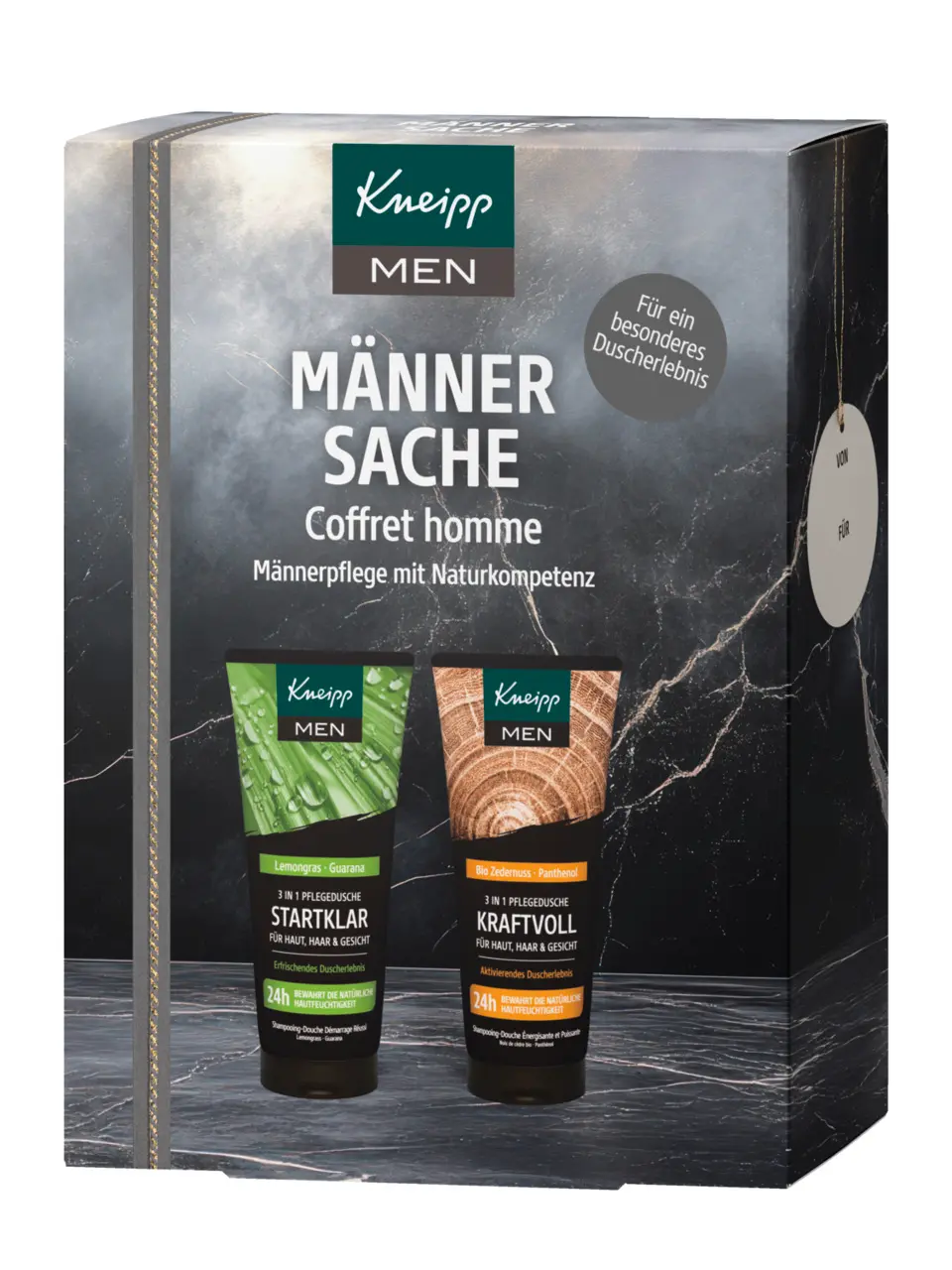 Kneipp sada Sprchové gely pro muže 2 × 200 ml