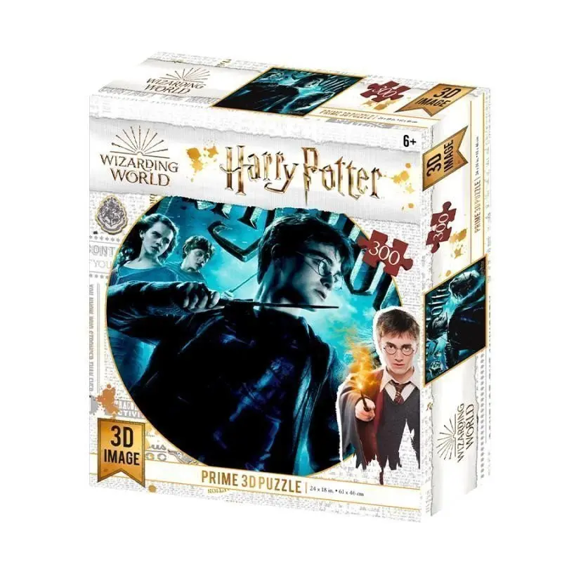 PRIME 3D Puzzle Harry Potter: Nebelvír XL 300 ks