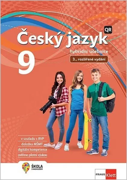 Český jazyk 9 - Hybridní učebnice - Zdeňka Krausová