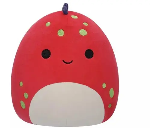 Squishmallows červený dinosaurus - dolan
