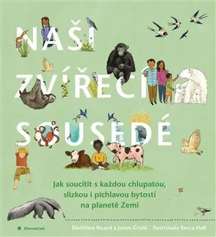 Naši zvířecí sousedé - Soucítění pro každou chlupatou, slizkou, pichlavou bytost na planetě Zemi - Ricard Matthieu