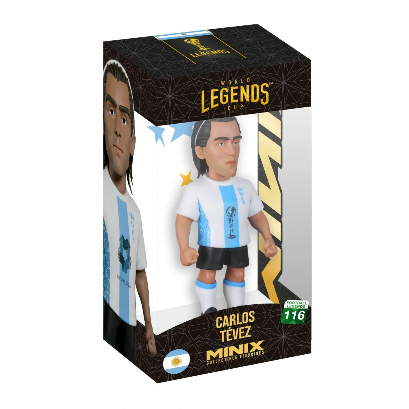 MINIX Football Legends: World Cup Legends Argentina - Carlos Tévez #116