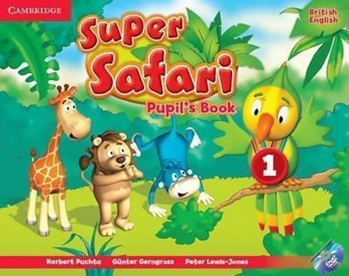Super Safari Level 1 Pupil's Book with DVD-ROM - Puchta, Herbert a Gerngross, Gunter a Lewis-Jones, Peter