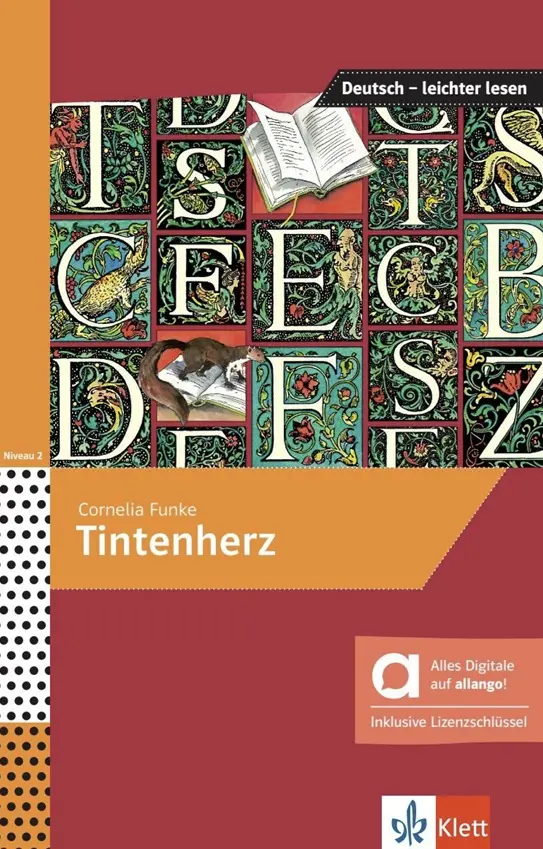 Tintenherz (A2-B1) – Hybride Ausgabe – Buch + MP3 allango.net + Lizenz (24 Monate) - Cornelia Funke
