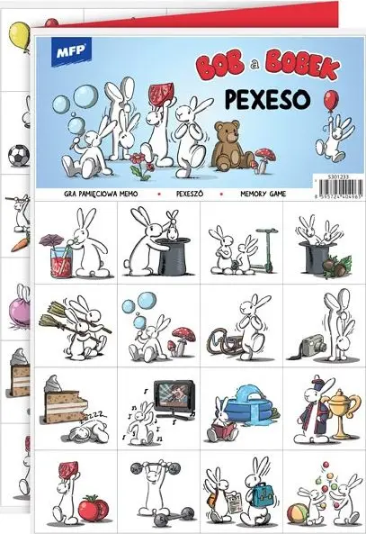 Pexeso MFP Bob a Bobek